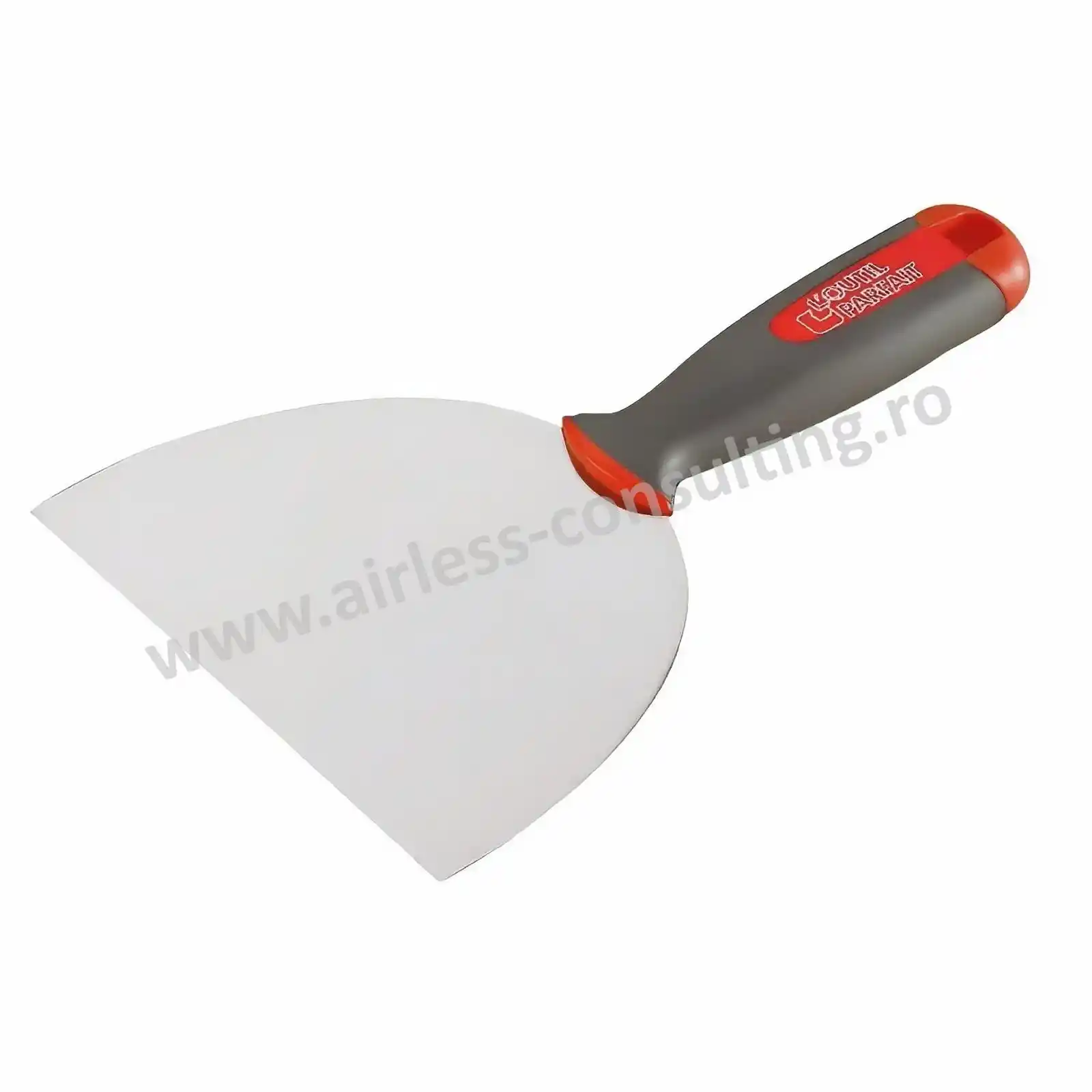 Accesorii si unelte de zugravit, gletuit - Spaclu clasic 12 cm, LOutil Parfait, lama inox flexibila, colturi rotunjite