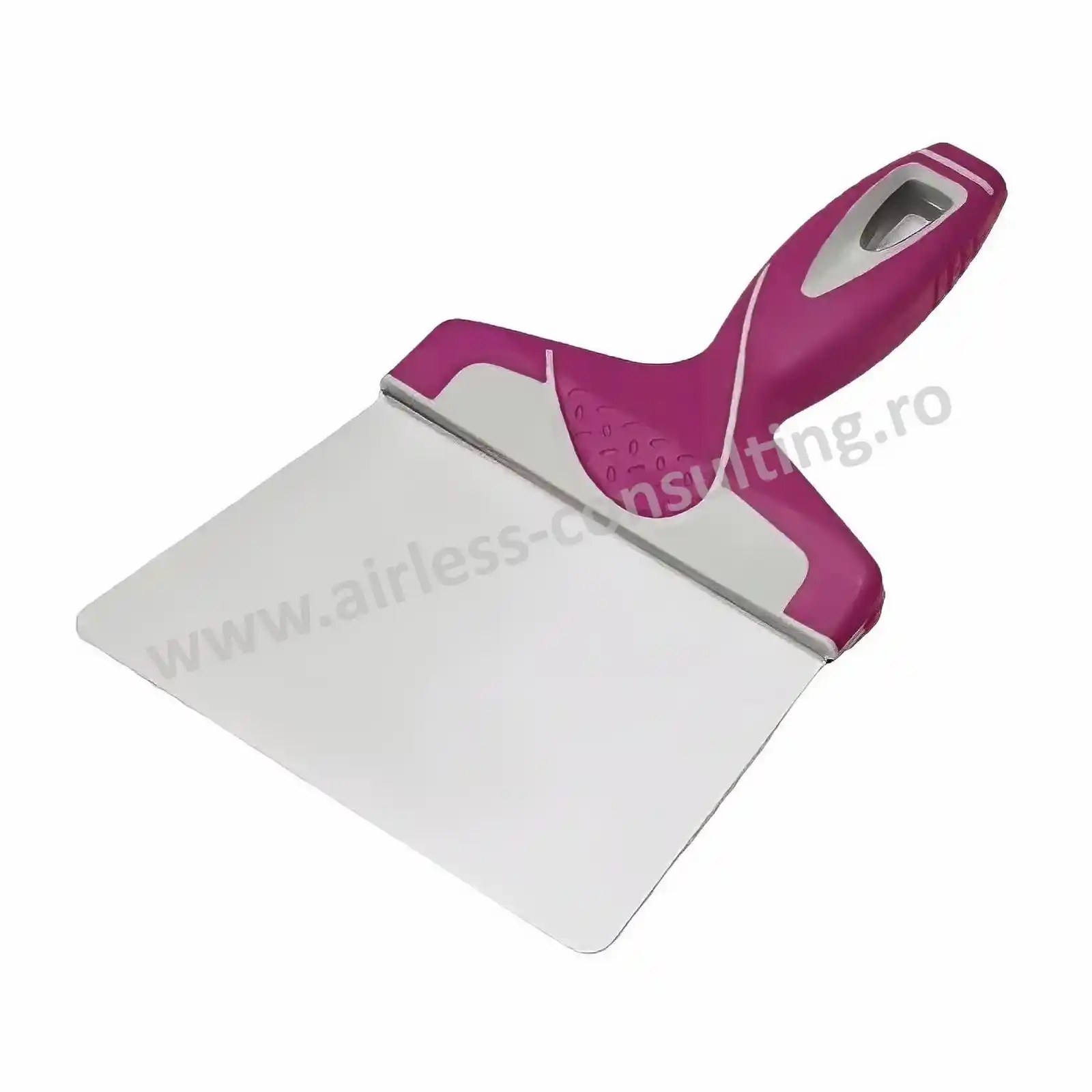 Promotii Unelte si accesorii de zugravit gletuit tencuit - Spaclu trapez, 18 cm, OCAI, lama inox rigida