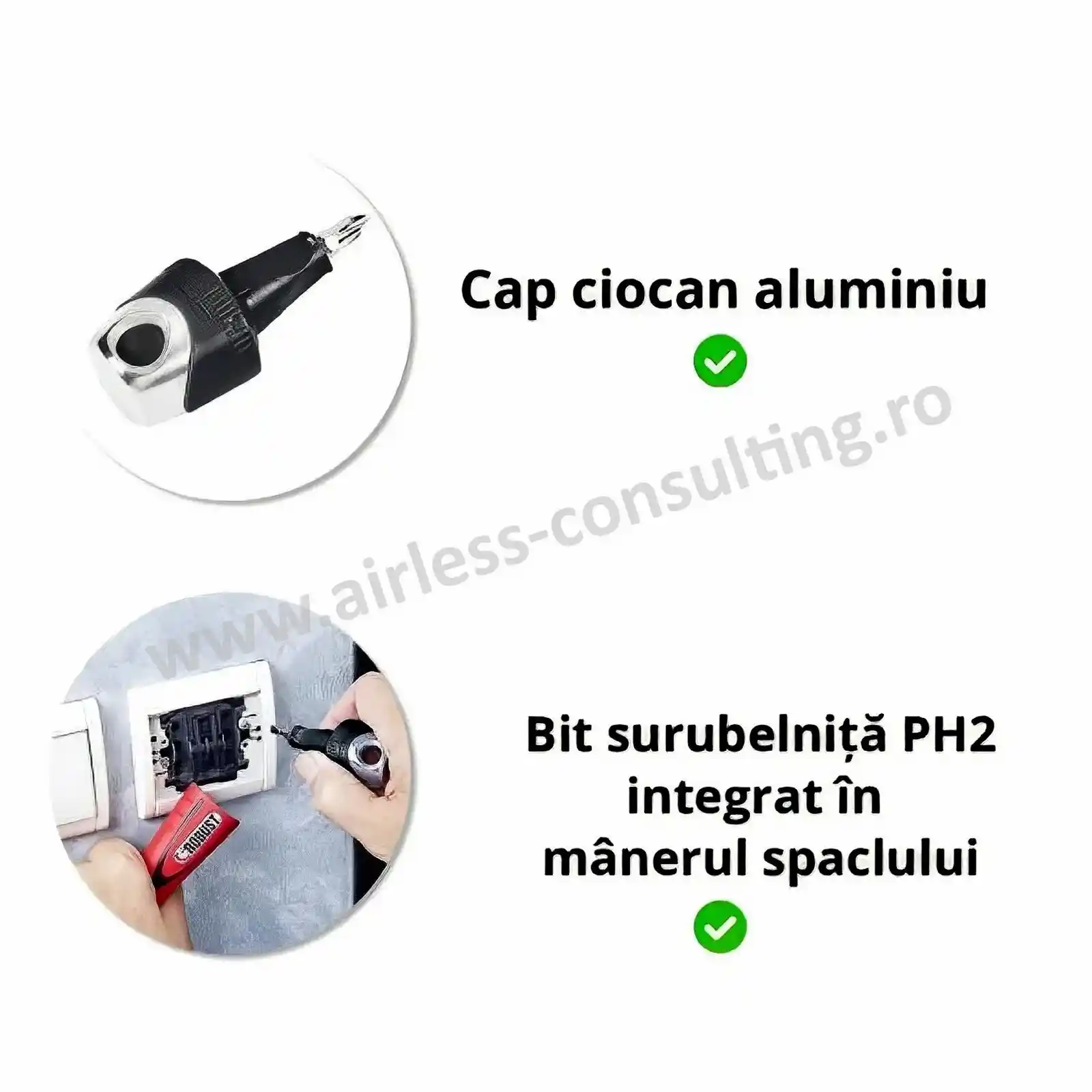 Spaclu triunghi, OCAI, lama inox rigida [1]