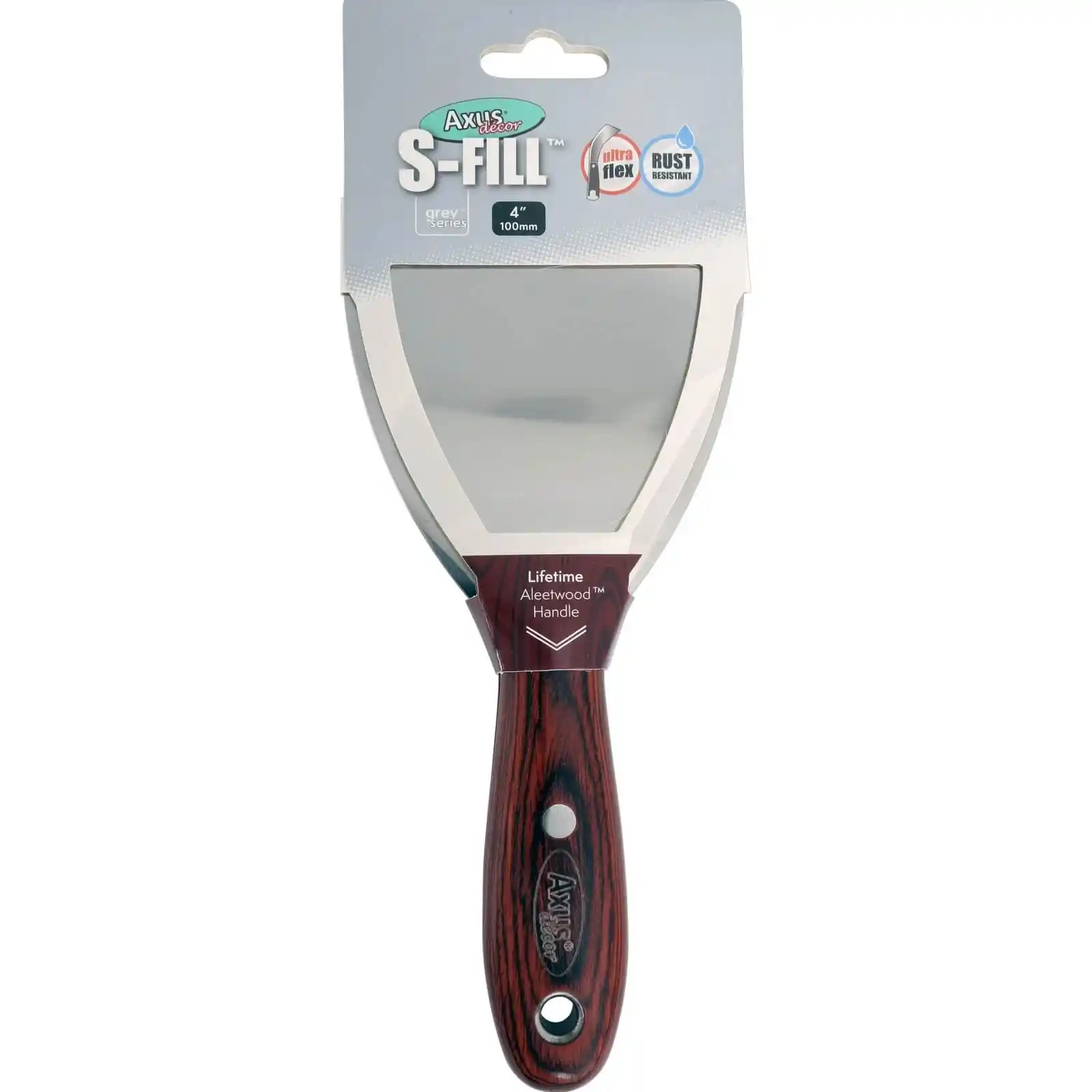 Accesorii si unelte de zugravit, gletuit - Spatula flexibil S-Fill, 100 mm, Axus