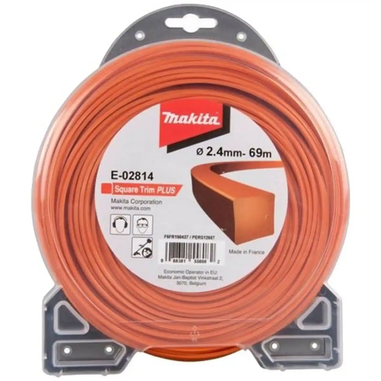 Accesorii diverse - SQUARE TRIM PLUS NYLON CORD 2.4-69 MAKIT, Makita