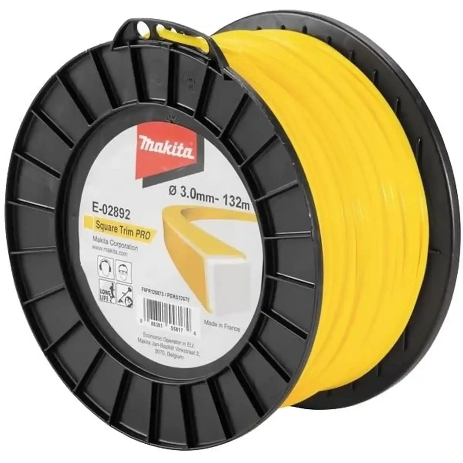 Accesorii diverse - SQUARE TRIM PRO NYLON CORD 3.0-132 MAKIT, Makita