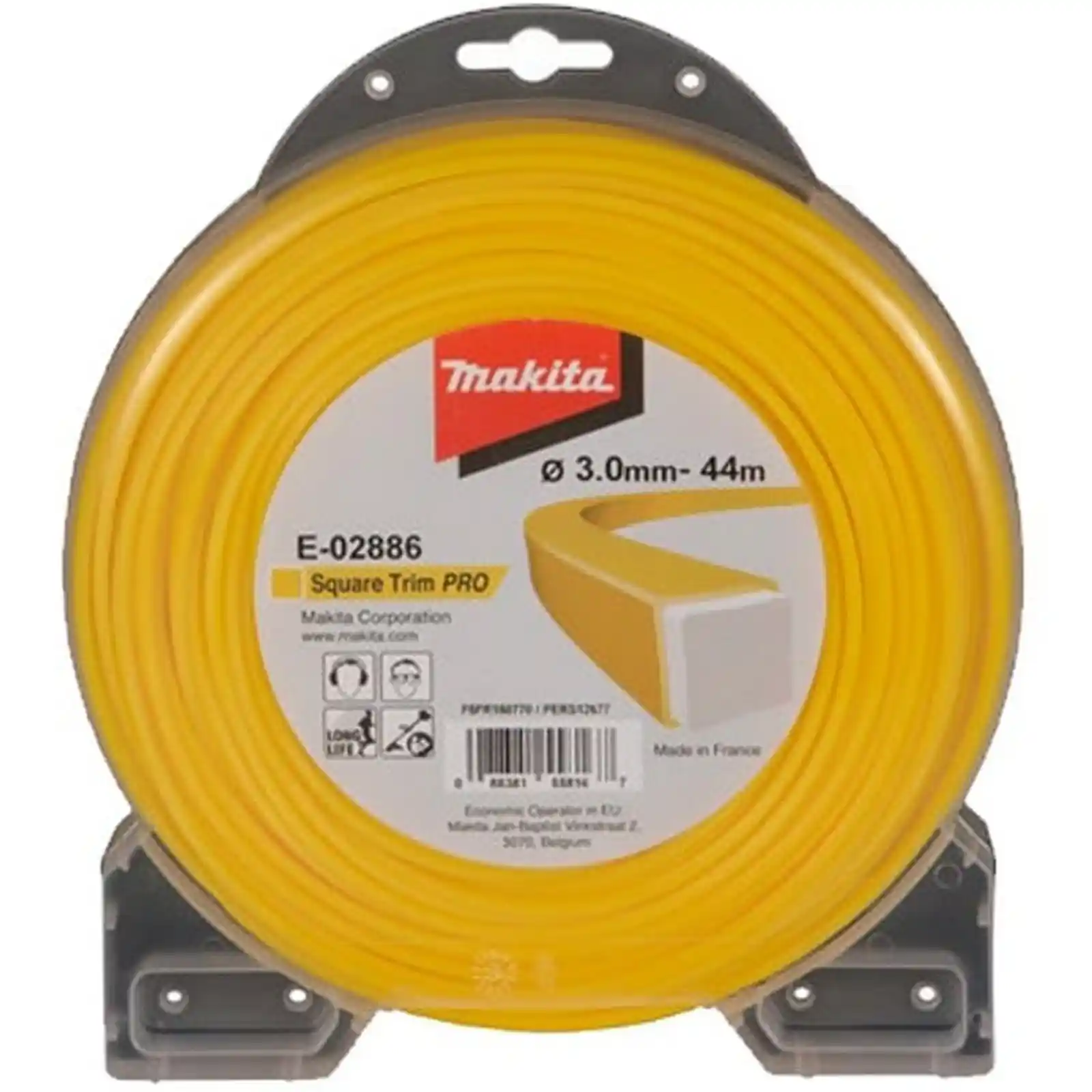 Accesorii diverse - SQUARE TRIM PRO NYLON CORD 3.0-44M MAKIT, Makita