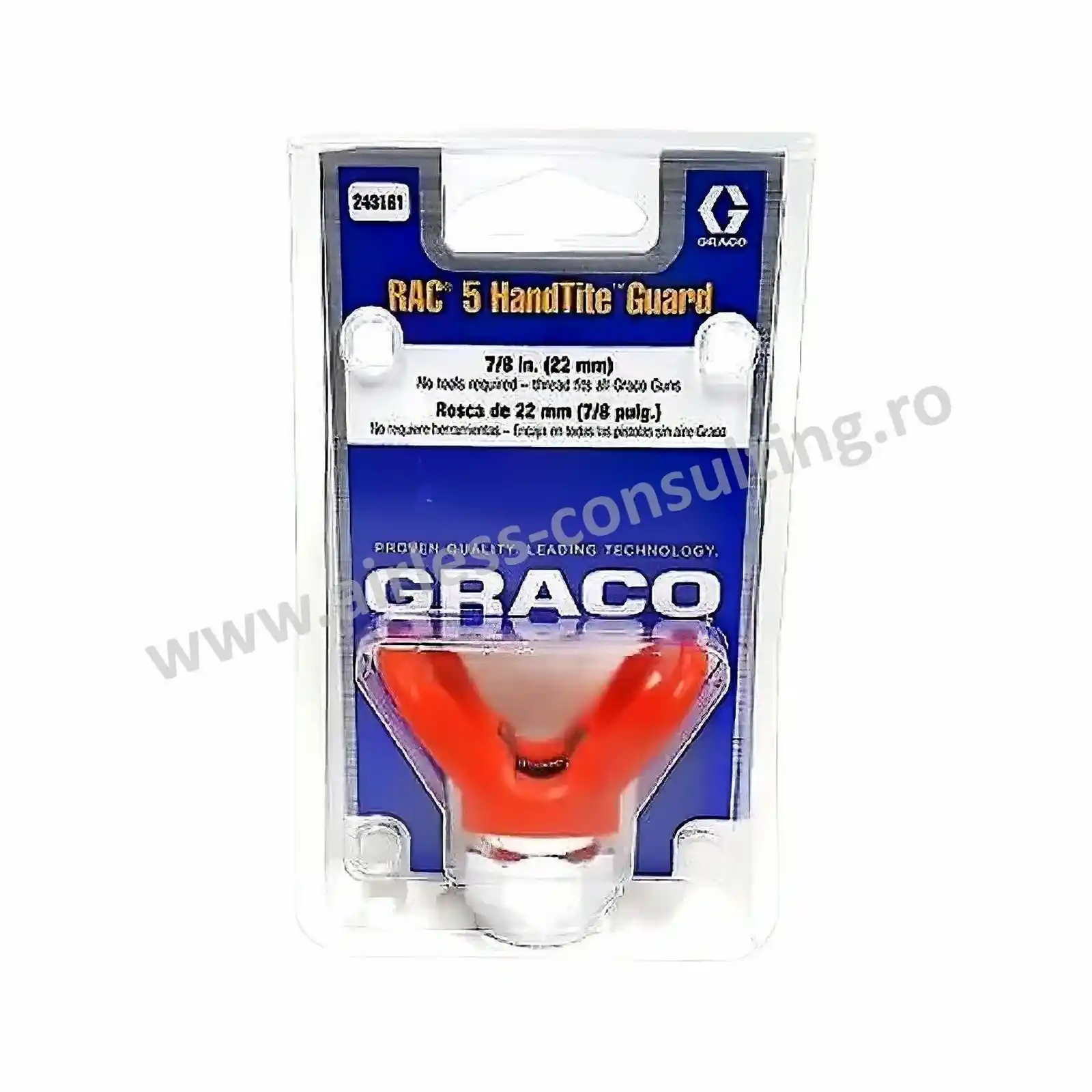 Accesorii Pompe Airless - Suport de duza, airless, Graco, RAC V ( garda ) 7/8"