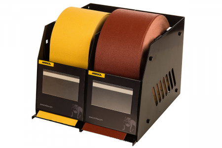 Unelte si scule Mirka - Suport pentru 2 role 115mm metal negru, Mirka