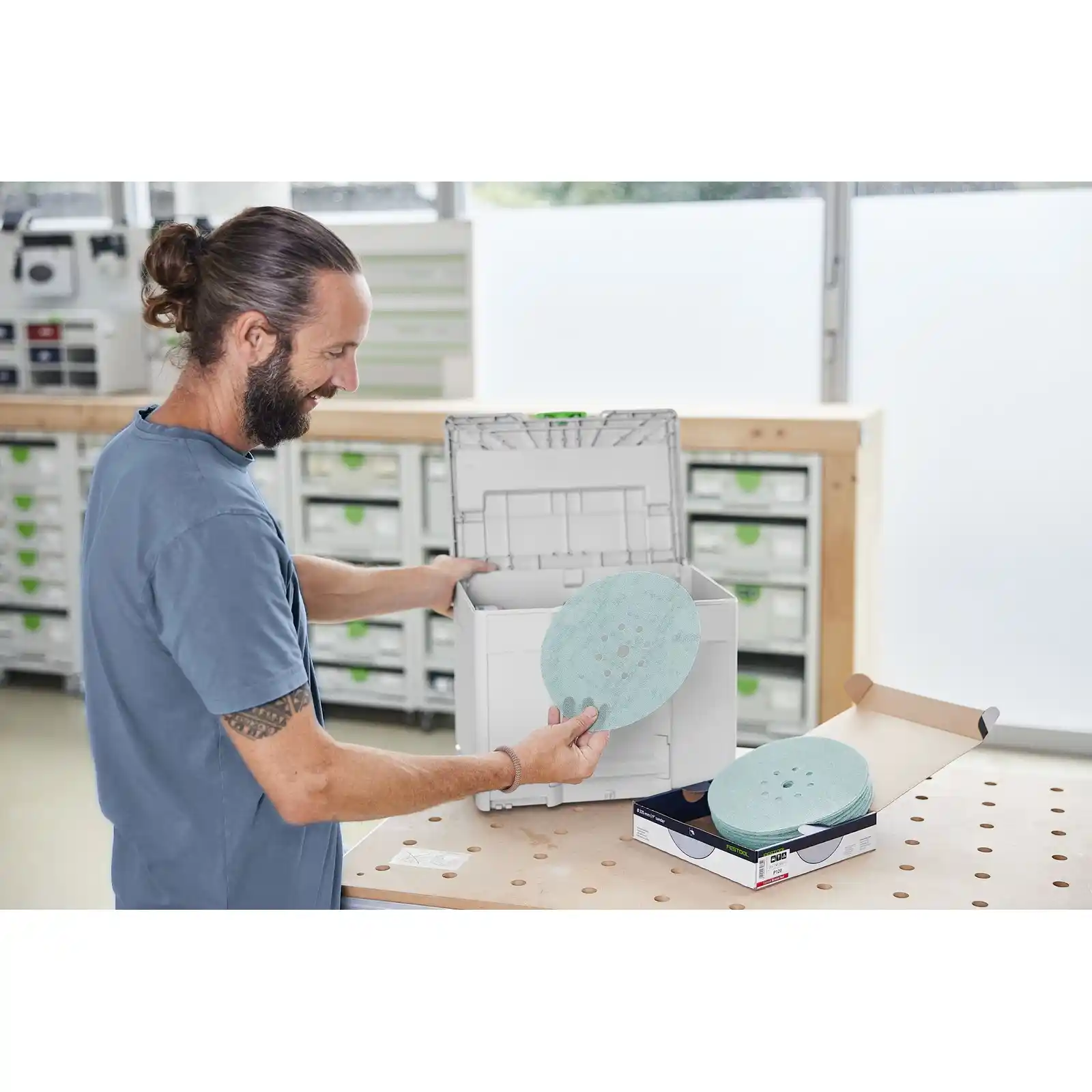 Systainer³ pentru materiale abrazive Granat Net D225 GR NET SYS Festool [3]
