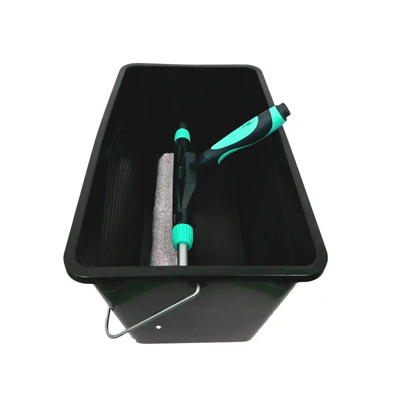 Trafalet profesional, 30 cm, Axus, Silk Touch, par mediu 9 mm, cu galeata pentru vopsea [1]