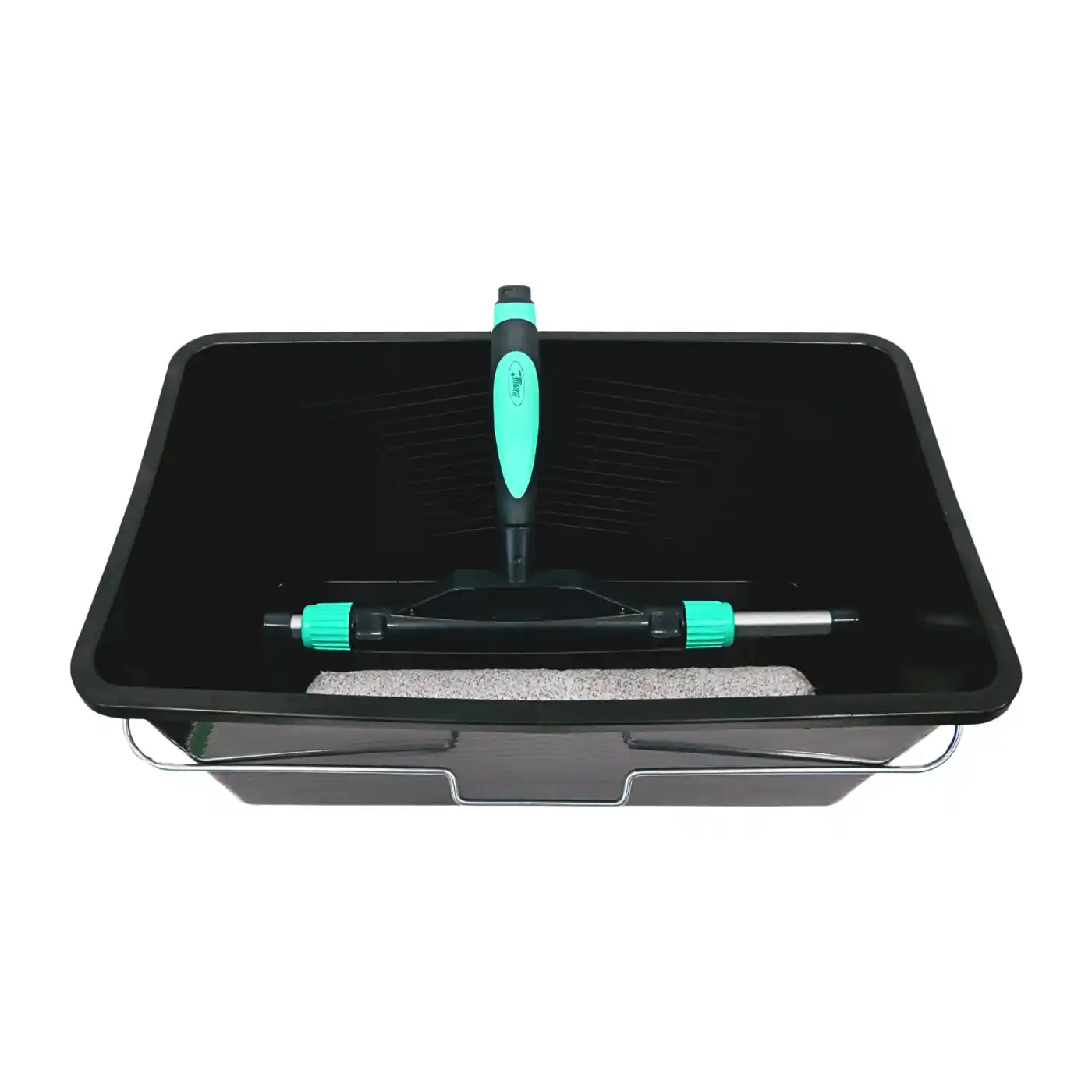Trafalet profesional, 30 cm, Axus, Silk Touch, par mediu 9 mm, cu galeata pentru vopsea [2]
