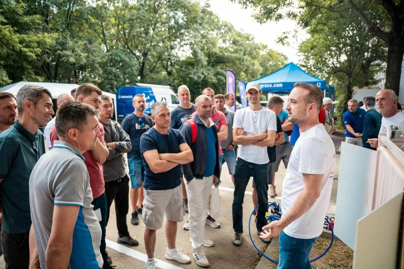 Training - curs - instruire personal pentru pompe direct pe santier [3]