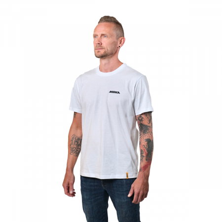 Unelte si scule Mirka - Tricou Mirka, Bulldog, alb, marimea XS