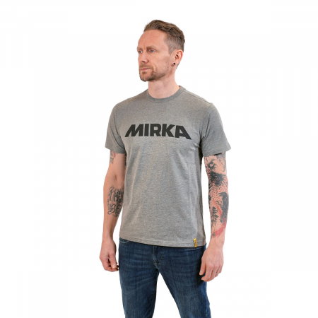 Unelte si scule Mirka - Tricou Mirka, Signature, gri, marimea L
