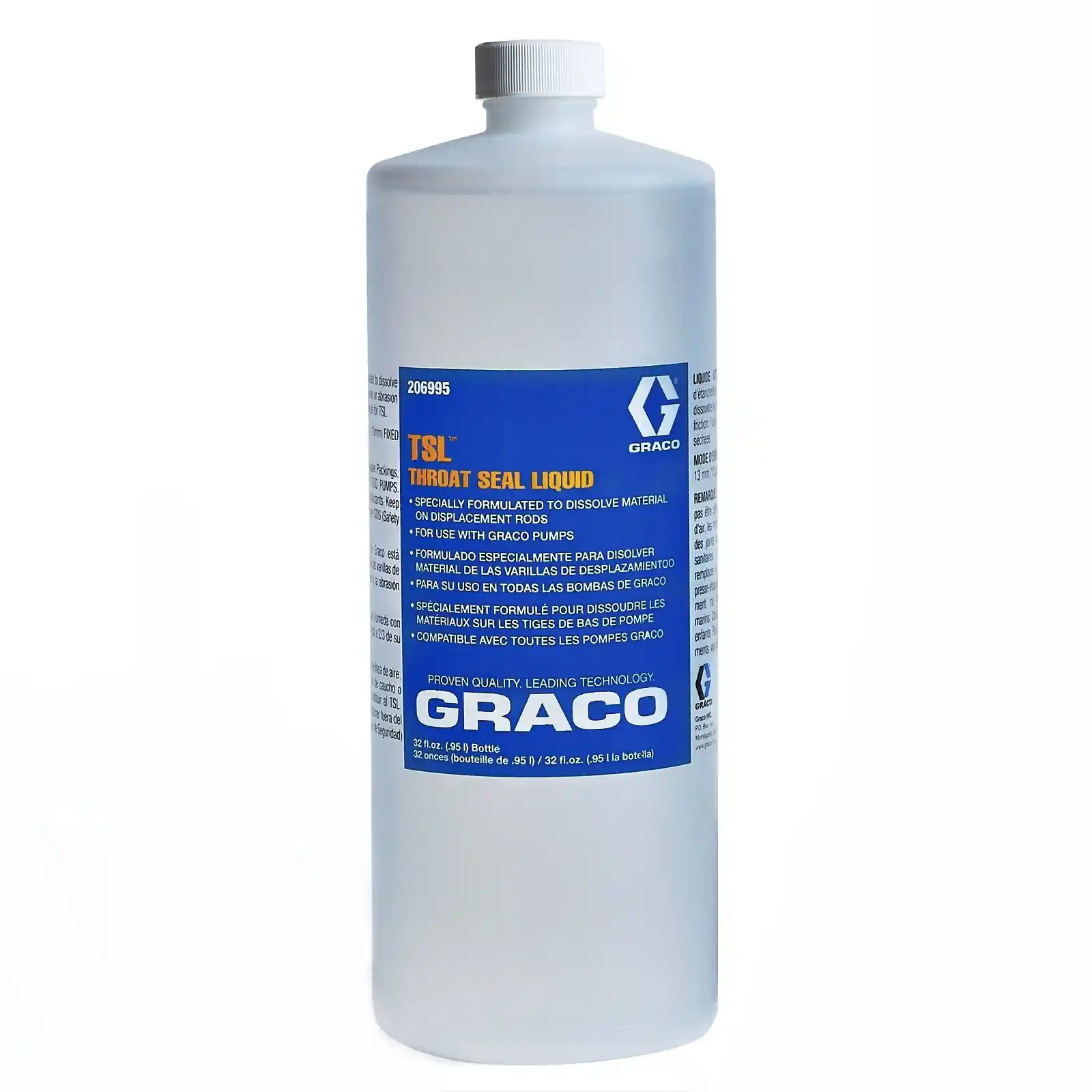 Produse de intretinere pompe - Ulei de ungere piston, Graco, TSL, 950 ml, pentru pompe airless