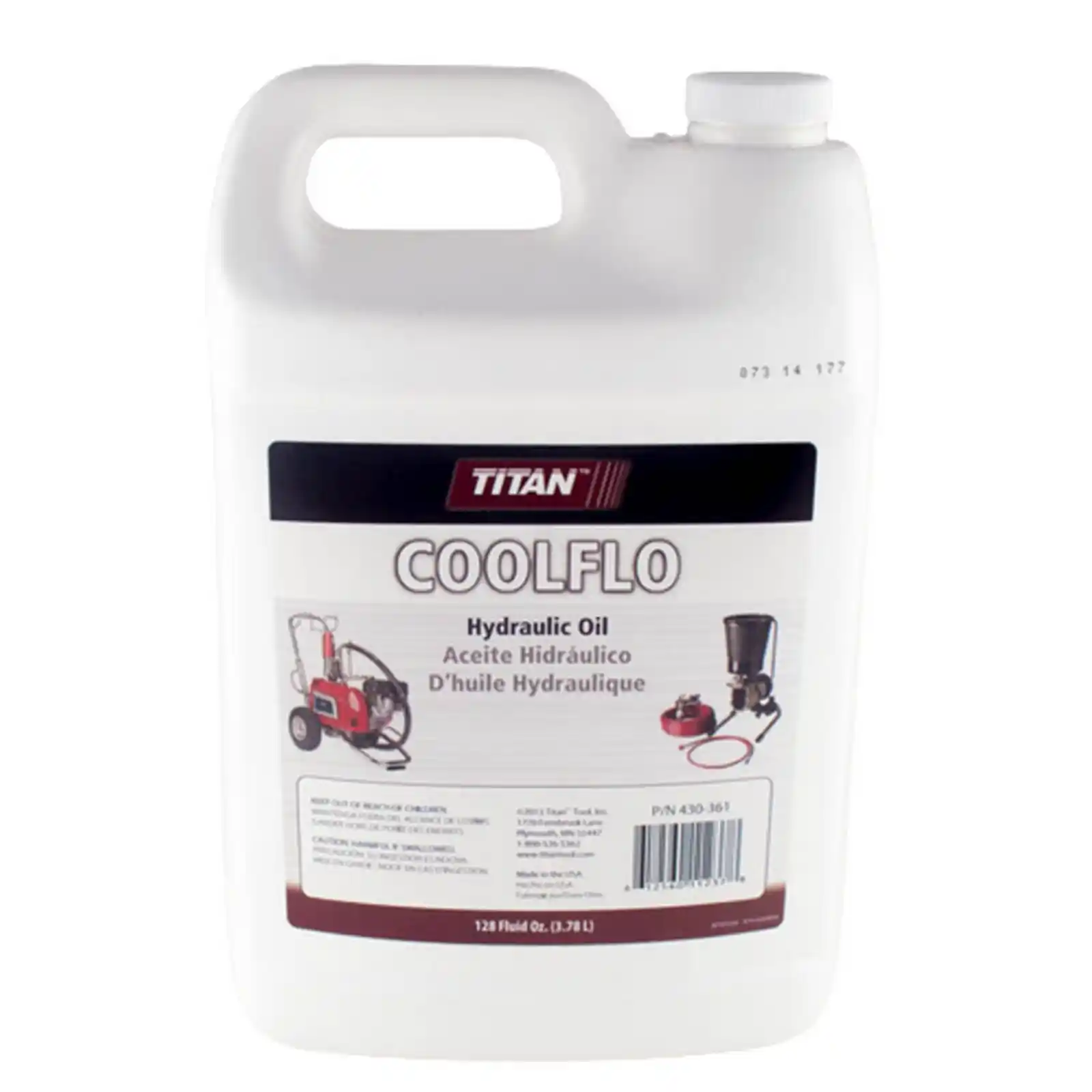 Accesorii pompe - Ulei Hidraulic Titan, Coolflo, 3.78 litri