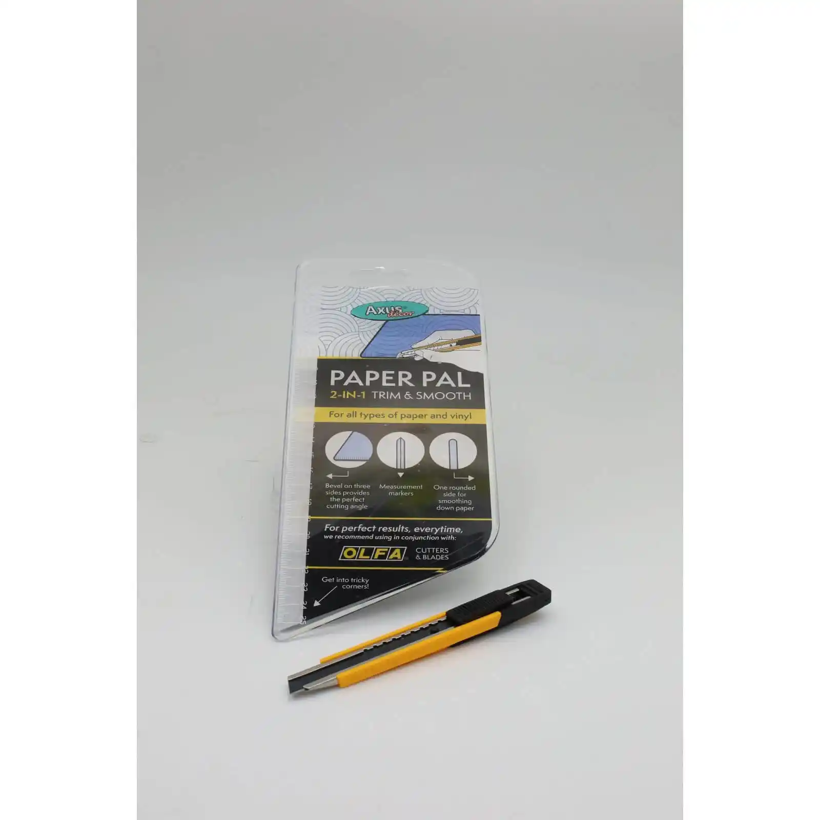 Unealta 2-in-1 Paper Pal pentru tapet, Axus [2]
