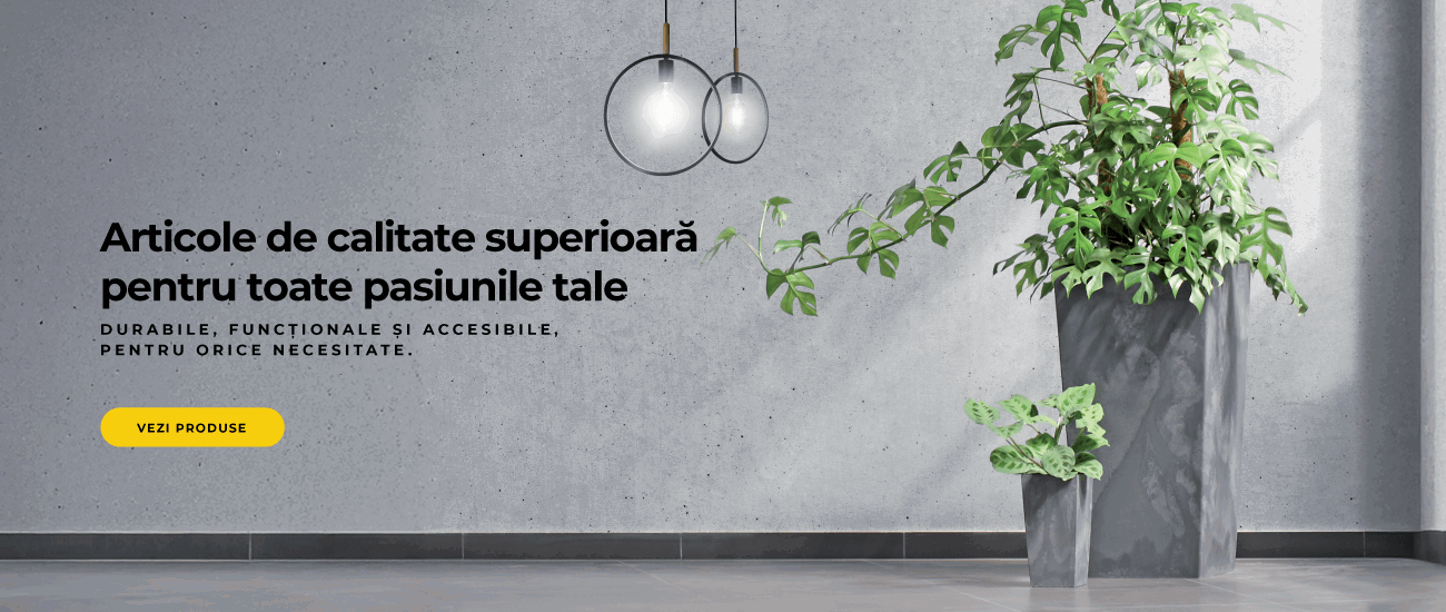 Articole de calitate superioara pentru toate pasiunile tale