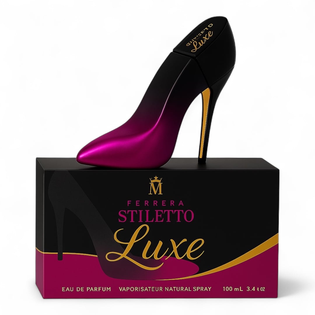 Cele mai noi - Ferrera Stilleto Luxe 100ml - Apa de Parfum, dama| Inspirat din Good Girl Dazzling Garden Carolina Herrera