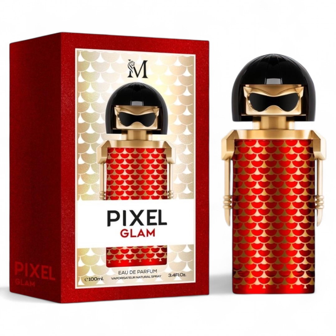 Cele mai noi - Pixel Glam 100ml - Apa de Parfum, dama| Inspirat din Fame Paco Rabanne