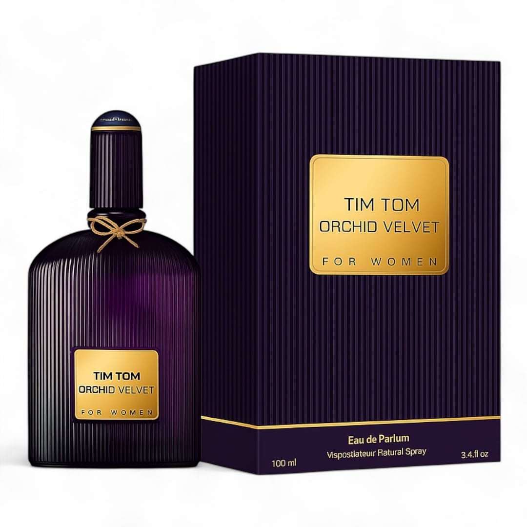 Cele mai noi - Tim Tom Orchid Velvet 100ml - Apa de Parfum, dama| Inspirat din Tom Ford Velvet Orchid