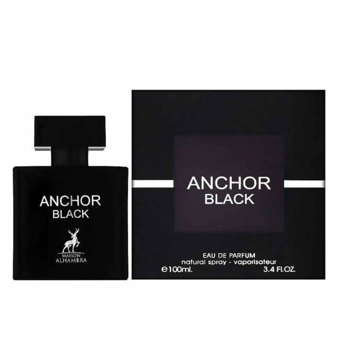 Anchor Black 100ml - Apa de Parfum, barbati [2]