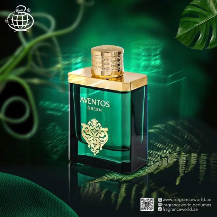 Aventos Green 100ml - Apa de Parfum, barbati [5]