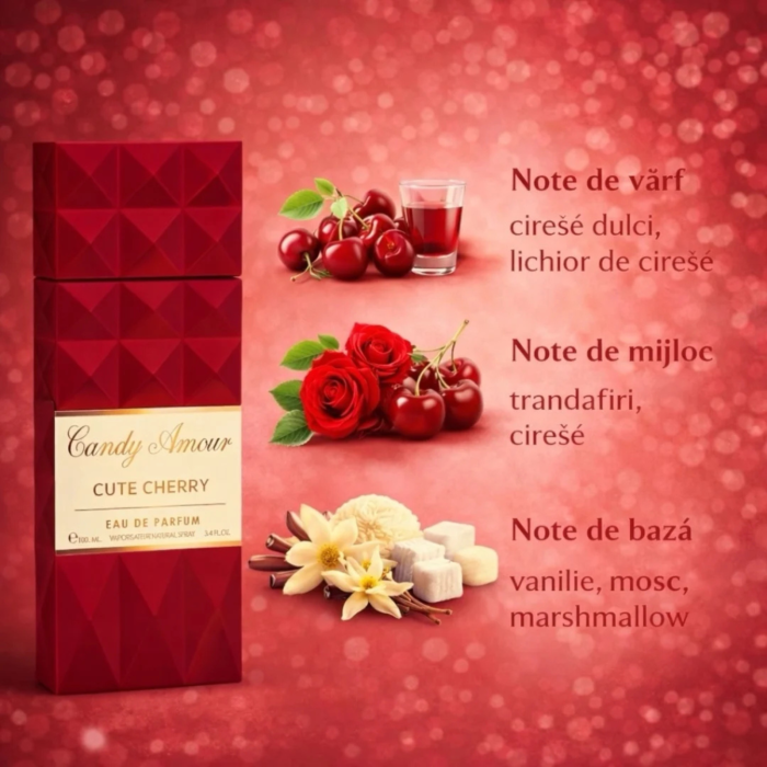 Candy Amour Cute Cherry 100ml - Apa de Parfum, dama [2]