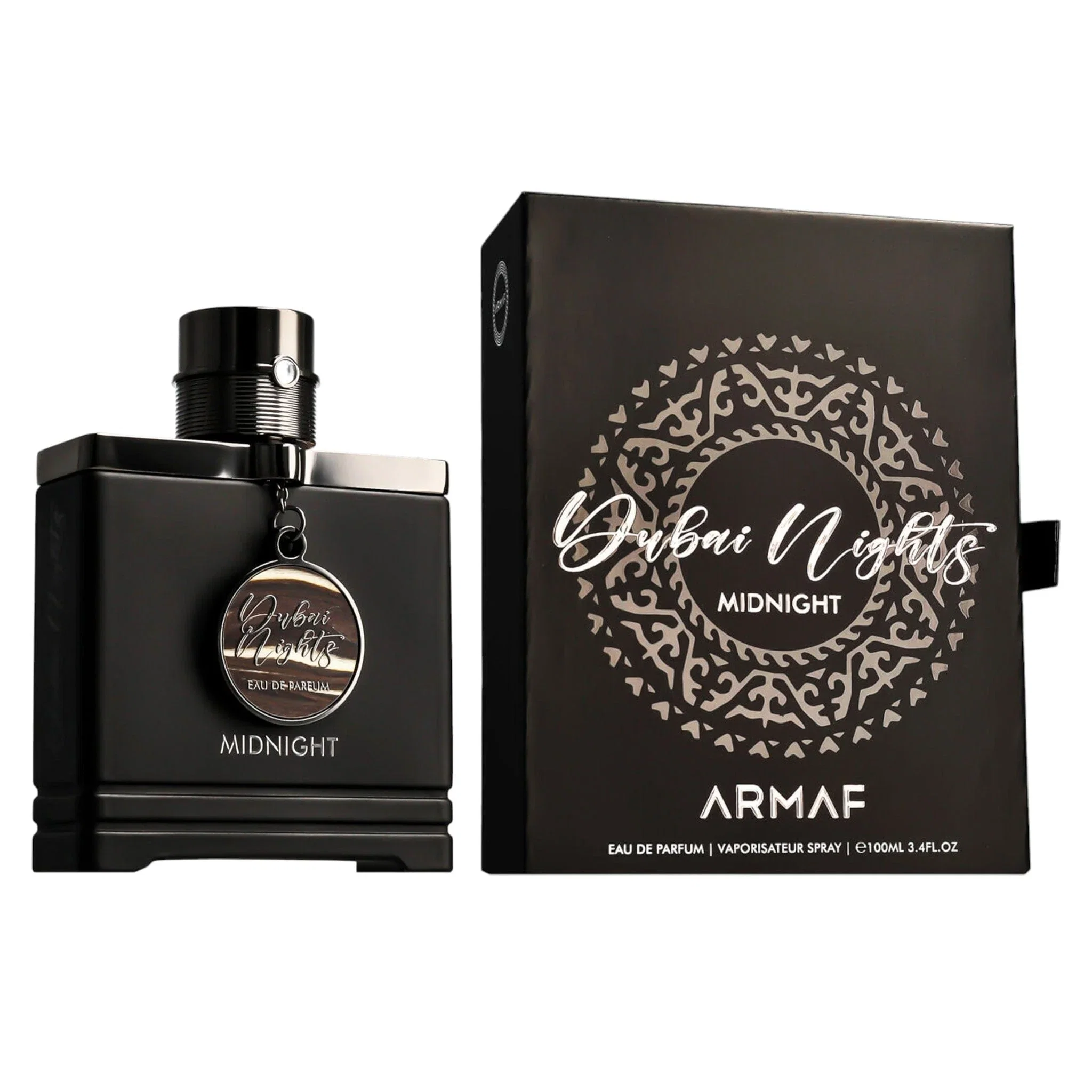 Dubai Nights Midnight 100ml - Apa de Parfum, barbati [4]