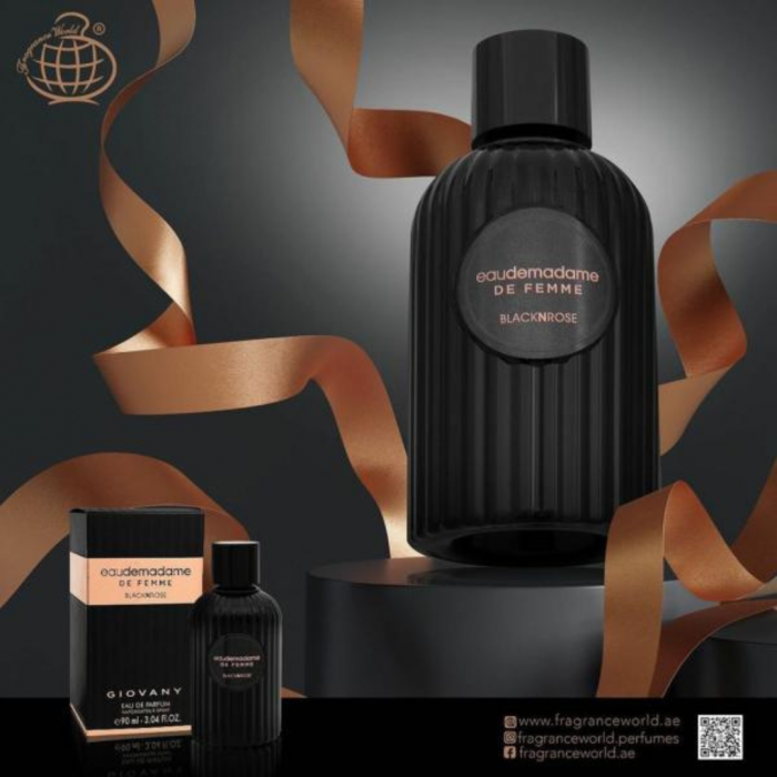 EauDeMadame De Femme Blacknrose 90ml - Apa de Parfum, dama [4]
