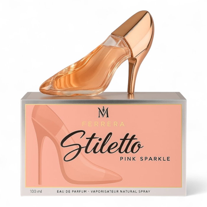 Ferrera Stilleto Pink Sparkle Women 100ml - Apa Parfum, dama [1]