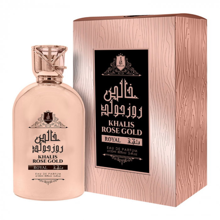 Khalis Rose Gold Royal 100ml - Apa de Parfum, unisex [1]