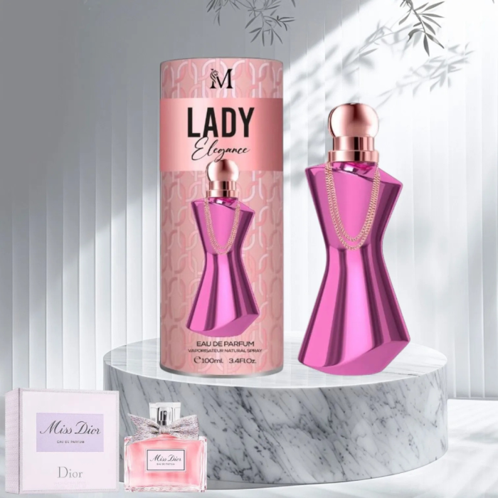 Lady Elegance 100ml - Apa de Parfum, dama| Inspirat din Miss Dior [2]
