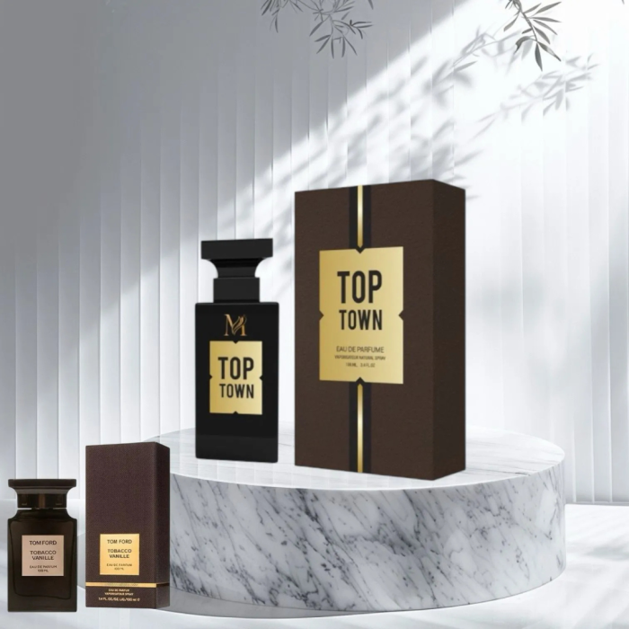 Top Town 100ml - Apa de Parfum, unisex| Inspirat din Tobacco Vanilla Tom Ford [2]