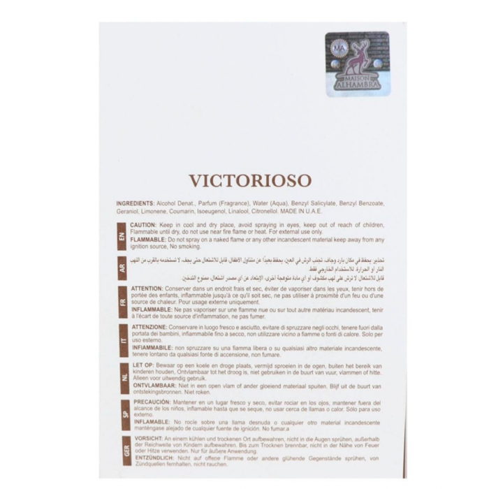 Victorioso Heroic 100ml - Apa de Parfum, barbati [5]