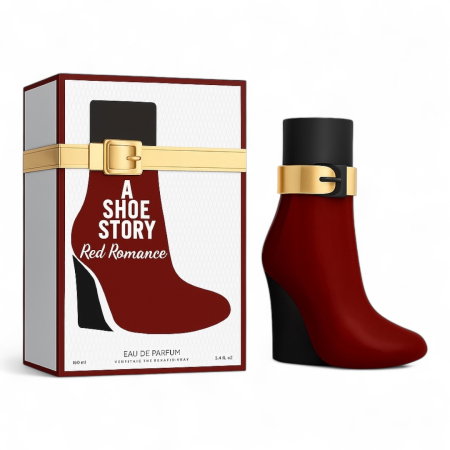 Lichidare de stoc - A Shoe Story Red Romance 100ml - Apa de Parfum, dama| Inspirat din Good Girl Velvet Fatale