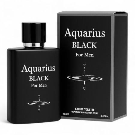 Lichidare de stoc - Aquarius Black 100ml - Apa de Toaleta, barbati| Inspirat din Armani Acqua di Gio Profumo