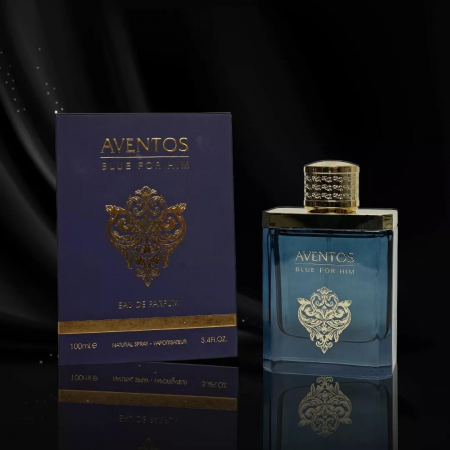 Aventos Blue for Him 100ml - Apa de Parfum, barbati [4]
