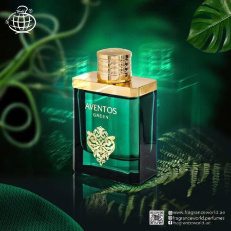 Aventos Green 100ml - Apa de Parfum, barbati [4]