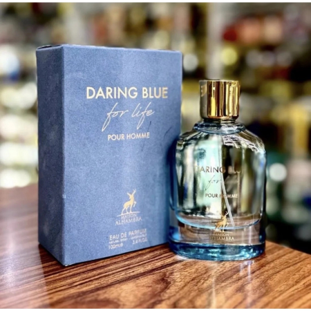 Daring Blue for Life 100ml - Apa de Parfum, barbati [3]