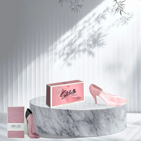 Ferrera Stilleto Pink Sparkle Women 100ml - Apa Parfum, dama [1]