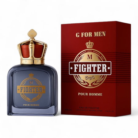 Lichidare de stoc - G for Men Fighter 100ml - Apa de Toaleta, barbati| Inspirat din Scandal Jean Paul Gaultier