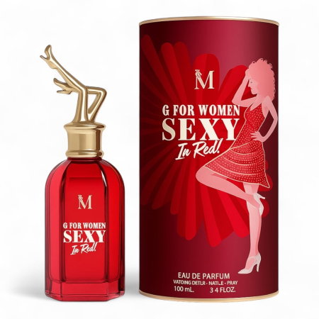 Cele mai noi - G for Women Sexy In Red 100ml - Apa de Parfum, dama| Inspirat din So Scandal JPG