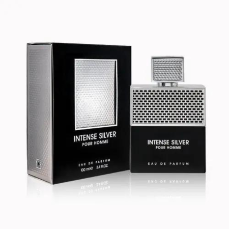 Intense Silver Pour Homme 100ml - Apa de Parfum, barbati [2]