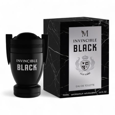 Parfumuri Fresh - Invincible Black 100ml - Apa de Parfum, barbati| Inspirat din Invictus Onyx Paco Rabanne