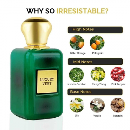 Luxury Vert 100ml - Apa de Parfum, unisex [4]