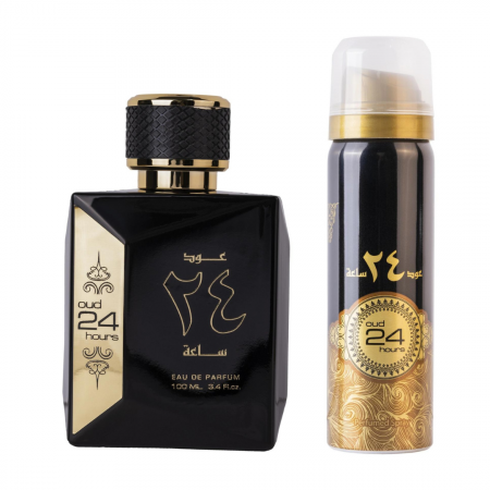 BLACK FRIDAY - Oud 24 Hours 100ml (set) - Apa de Parfum, unisex