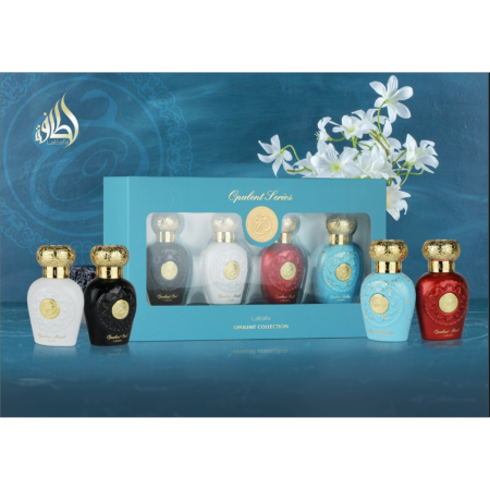 Set cadou Lattafa Opulent 4x 25ml (Opulent - Musk, Oud, Red, Dubai) [1]