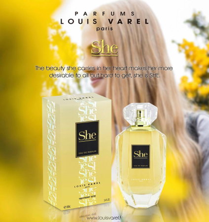She 100ml - Apa de Parfum, dama [9]