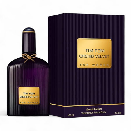 Cele mai noi - Tim Tom Orchid Velvet 100ml - Apa de Parfum, dama| Inspirat din Tom Ford Velvet Orchid