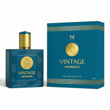 Lichidare de stoc - Vintage Heroes 100ml - Apa de Toaleta, barbati| Inspirat din Versace Eros