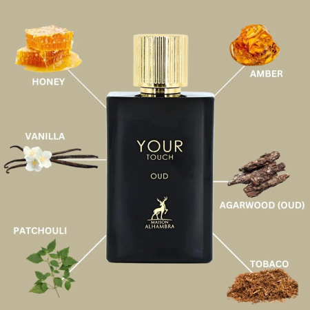 Your Touch Oud 100ml - Apa de Parfum, unisex [3]
