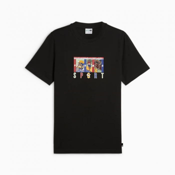 GRAPHICS PUMA SPORT Tee PUMA Black 625418-01 [1]